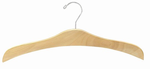 Natural Wood Solid Wood Clothes Hangers, Coat Hanger Wooden Hangers –  A1hangers