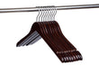 Load image into Gallery viewer, flat-wood-dress/Shirt-hanger-walnut-Chrome-bunch-view