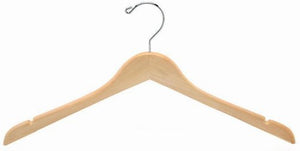 White Wooden Dress-Shirt Hanger  Product & Reviews - Only Hangers