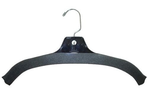 Foam Rubber Hanger Covers - Grey - 100 Count