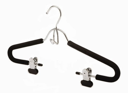 Foam Padded Metal Suit Hanger (Black)