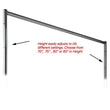 Load image into Gallery viewer, heavy-duty-nesting-z-rack-black-top-view