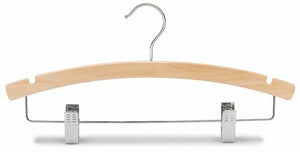 Juniors Arched Wooden Combo Hanger - 14&quot;