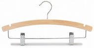 Juniors Arched Wooden Combo Hanger - 14"