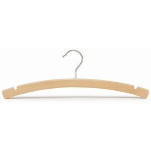 Juniors Arched Wooden Dress/Shirt Hanger - 14"