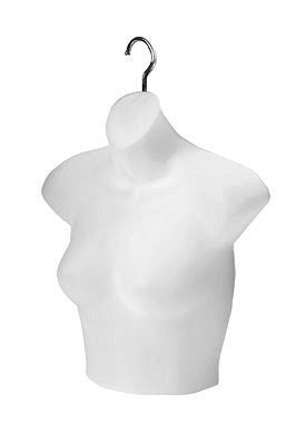 Ladies Hanging Blouse Form (White);Ladies Hanging Blouse Form (White);Ladies Hanging Blouse Form (White)