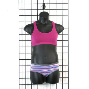 Ladies Plus Size Hanging Torso Form (Black)