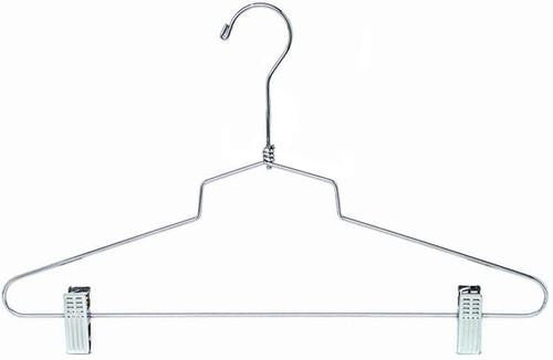 Metal Combination Hanger w/Clips - 16" (No Loop)