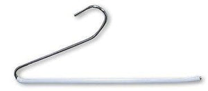 Metal Pant Hanger w/Vinyl Sleeve