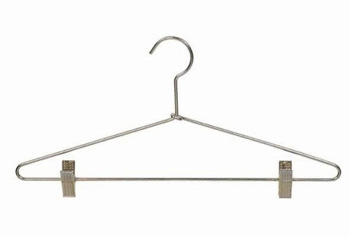 Metal Suit Hanger w/Clips