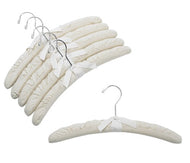 Natural Canvas Padded Hangers