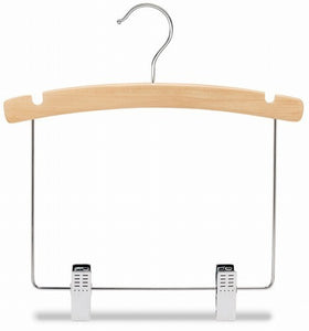 Natural Wooden Baby Display Hanger - 10&quot;