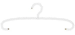 New! Beaded Pearl Hangers - Light Ivory