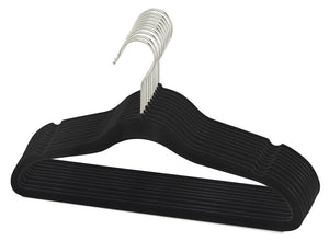 New! Petite Size Slim-Line Black Shirt-Pant Hangers