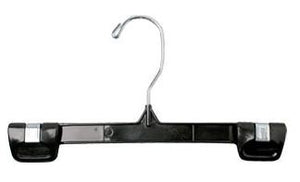 Plastic Gripper Hanger w/Swivel Hook 10&quot; - Black