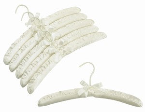 12 Children's Satin Padded Hangers (White)  Product & Reviews - Only  Hangers – Only Hangers Inc.