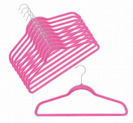Slim-Line Hot Pink Shirt/Pant Hanger