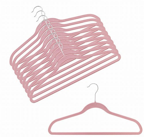 Slim-Line Pink Shirt/Pant Hanger