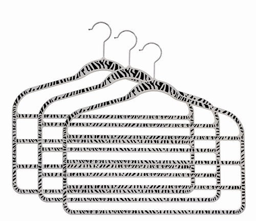 Slim-Line Printed "Zebra" Multi Pant Hanger