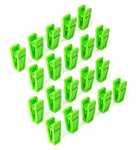 Slim-Line Set of (20) Kids Finger Clips;Slim-Line Set of (20) Kids Finger Clips