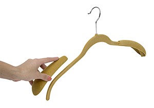 Metropolis Series, Bodyform Wide Shoulder Coat Hanger with Pant