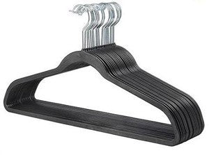 Satin Hangers (Black)  Product & Reviews - Only Hangers – Only Hangers Inc.