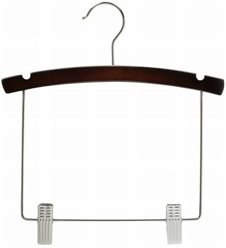 White Wooden Baby Hanger w/Clips 10  Product & Reviews - Only Hangers –  Only Hangers Inc.