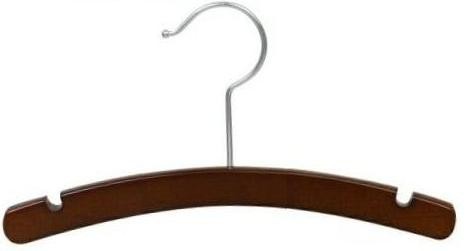 Natural Wooden Baby Hanger w/Clips 10  Product & Reviews - Only Hangers –  Only Hangers Inc.