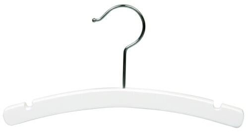 White Wooden Baby Hanger 10  Product & Reviews - Only Hangers