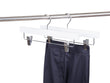 Load image into Gallery viewer, white-wooden-pant-skirt-hanger-side-view