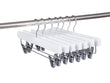 Load image into Gallery viewer, white-wooden-pant-skirt-hanger-bunch-view