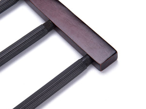 Wooden Specialty Multi-Pant Hanger (Walnut & Chrome)