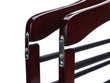 Load image into Gallery viewer, wooden-specialty-multi-pant-hanger-walnut-chrome-side-clamp-view